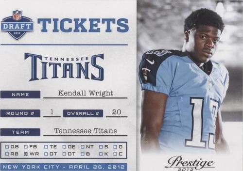 2012 Playoff Prestige Kendall Wright #7