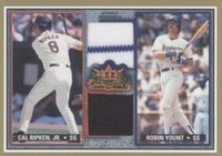 2002 Fleer Fall Classic - Cal Ripken Robin Yount #RF CR-RY
