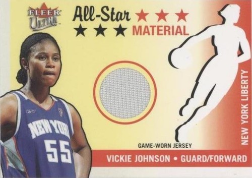 2003 Fleer Ultra WNBA - Vickie Johnson #AS-VJ