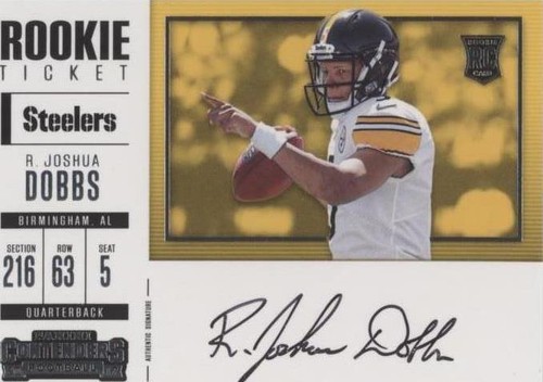 2017 Panini Contenders R. Joshua Dobbs #346