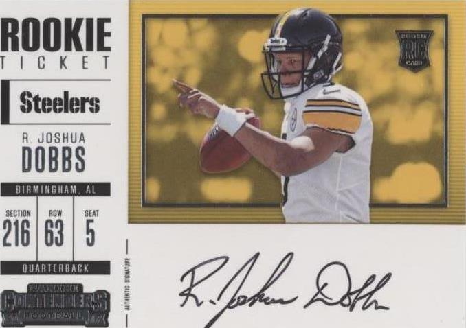 2017 Panini Contenders R. Joshua Dobbs #346