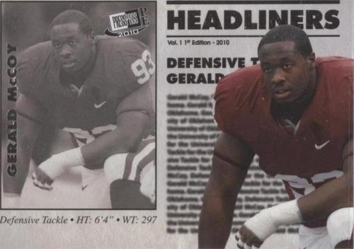 2010 Press Pass Portrait Edition Gerald McCoy #HL-24