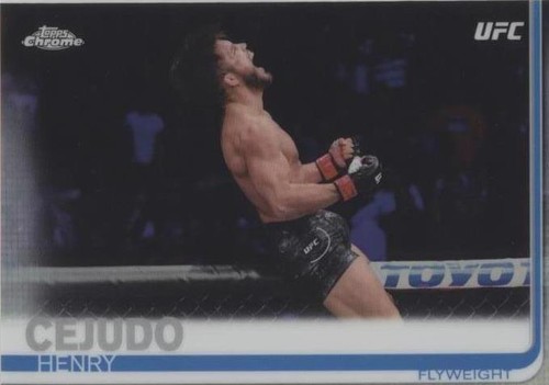 2019 Topps Chrome UFC - Henry Cejudo #48