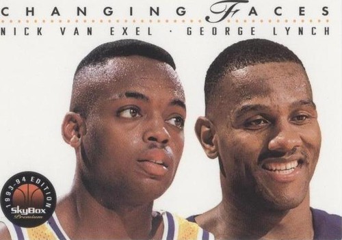 1993-94 Fleer #316 Nick Van Exel Los Angeles Lakers Rookie