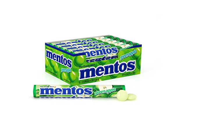 Жевательная конфета ментос фиолетовый