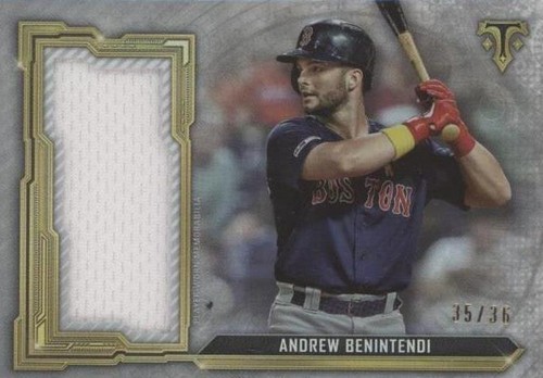2020 Topps Triple Threads - Andrew Benintendi #SJR-ABN