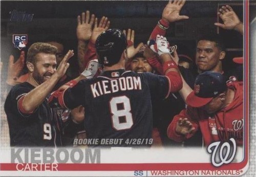 2019 Topps Update Series - Carter Kieboom #US208