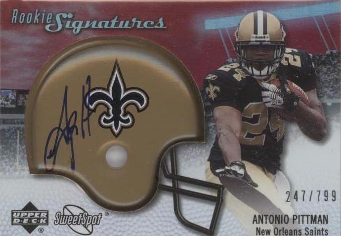 2007 NFL Sweet Spot Antonio Pittman #116