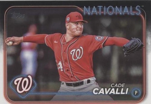 2024 Topps Update Series - Cade Cavalli #US126