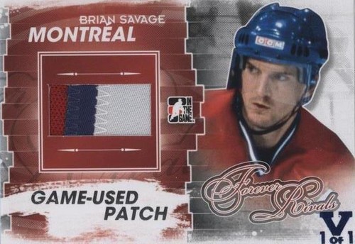 2012-13 In the Game Forever Rivals Series - Brian Savage #M-35
