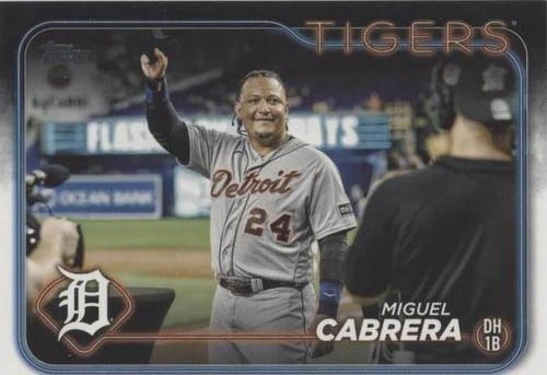 2024 Topps Series 1 - Miguel Cabrera #201