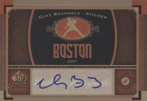 2012 SP Signature Edition - Clay Buchholz #BOS 17