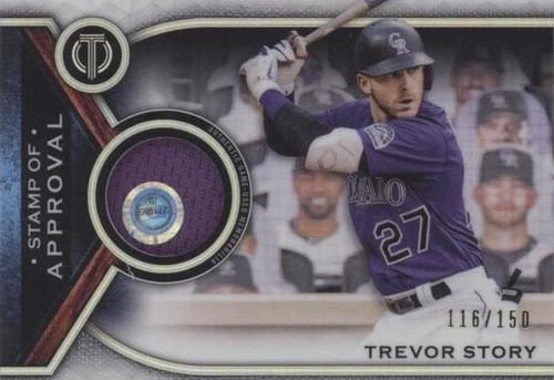 2021 Topps Tribute - Trevor Story #SOA-TS