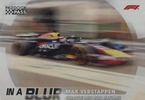 2024 Topps Paddock Pass Formula 1 - Max Verstappen #BL-1