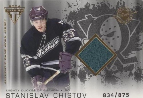 2003-04 Pacific Private Stock Titanium - Stanislav Chistov #141