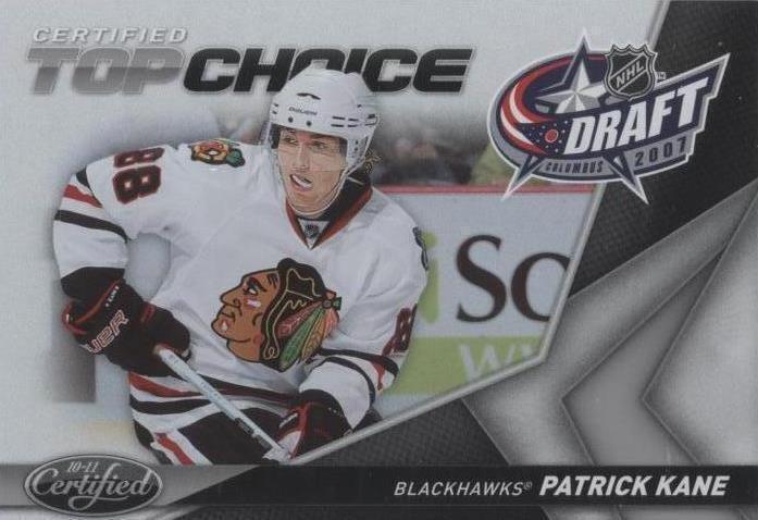 Certificado 2010-11 - Patrick Kane #3