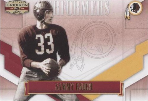 2008 Donruss Gridiron Gear Sammy Baugh #P-41