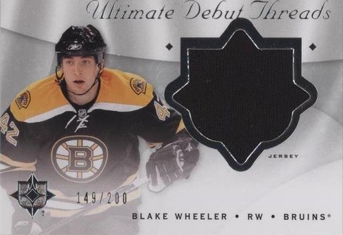 2008-09 Ultimate Collection - Blake Wheeler #DT-BW