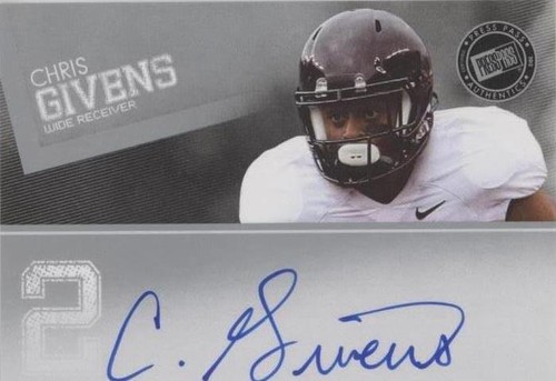 2012 Press Pass Chris Givens #PPS-CG2