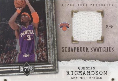 2005-06 Upper Deck Portraits - Quentin Richardson #SS-QR