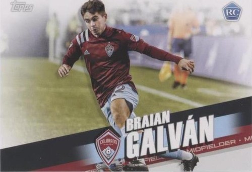 2022 Topps MLS Braian Galvan #100