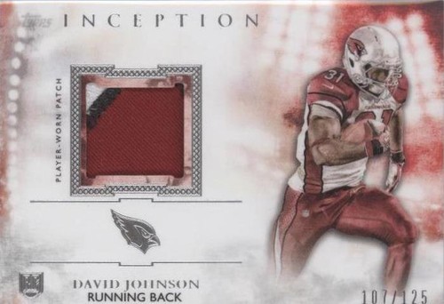 2015 Topps Inception David Johnson #RP-DJO