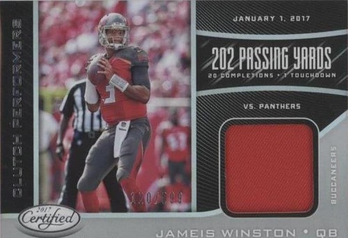 2017 Panini Certified Jameis Winston #DP-JW