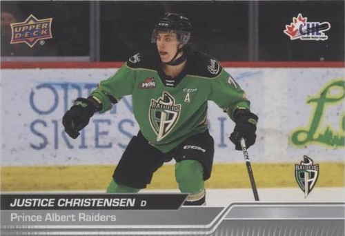 2023-24 Upper Deck CHL - Justice Christensen #286