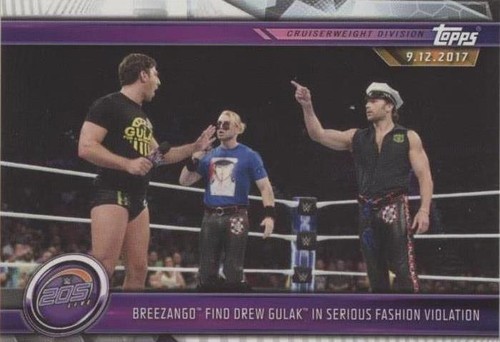 2019 Topps WWE Road to Wrestlemania - Breezango Drew Gulak #39