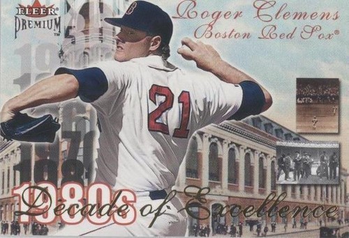 2001 Fleer Premium - Roger Clemens #33 DE