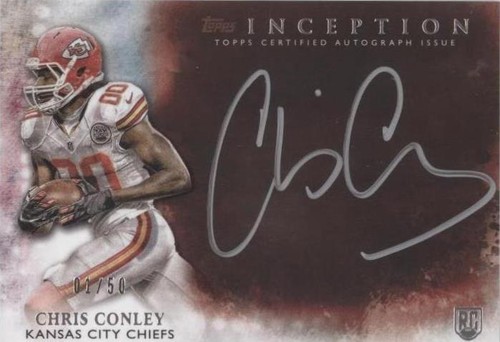 2015 Topps Inception Chris Conley #SS-CC