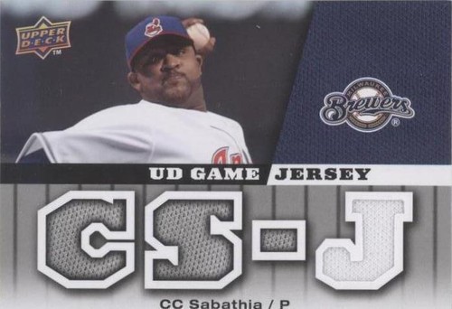 2009 Upper Deck - C.C. Sabathia #GJ-CS