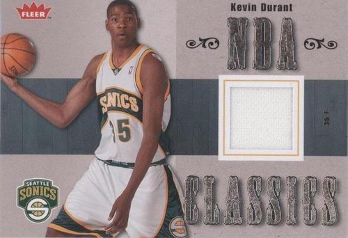 2007-08 Fleer - Kevin Durant #TT-KD