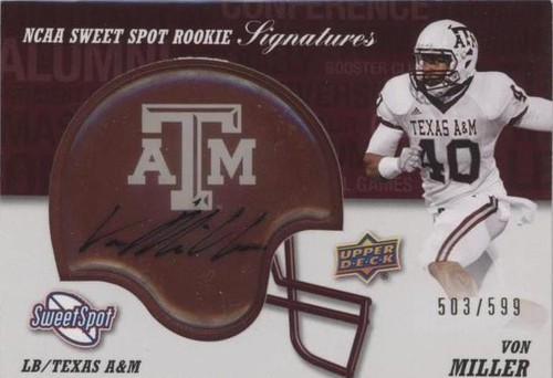 2011 Upper Deck Sweet Spot Von Miller #RS-VM