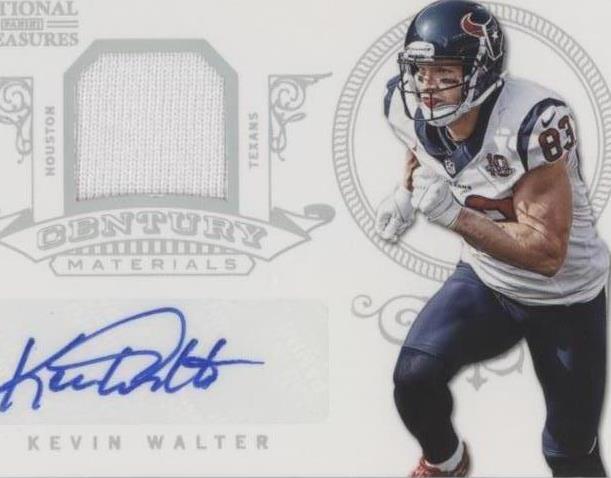 2012 Panini National Treasures Kevin Walter #72