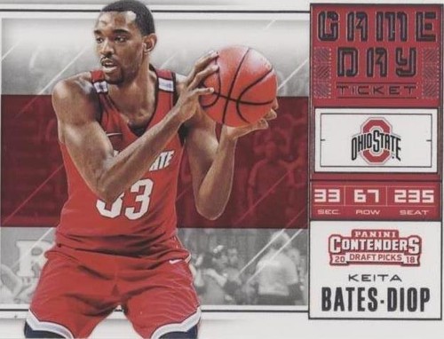 2018 Panini Contenders Draft Picks - Keita Bates-Diop #25