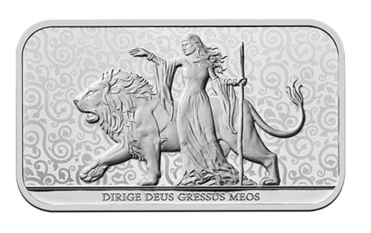 2024 - Una And The Lion Royal Mint Silver 1 Oz In Mint Sealed Mint Sheet Instock
