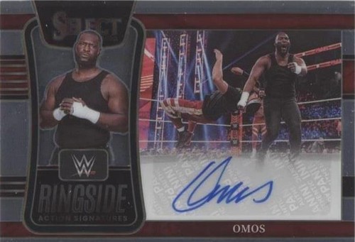 2022 Panini Select WWE - Omos #RA-OMS