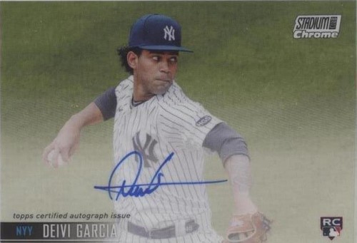 2021 Topps Stadium Club Chrome - Deivi Garcia #SCCBA-DGA