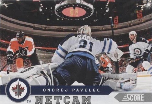 2013-14 Score - Ondrej Pavelec #NC-5