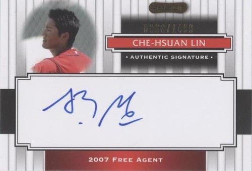 2008 Razor Signature Series - Che-Hsuan Lin #140