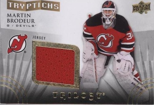 2014-15 Upper Deck Trilogy - Martin Brodeur #T-GOALIE1