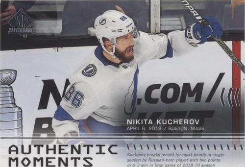 2019-20 SP Authentic - Nikita Kucherov #106