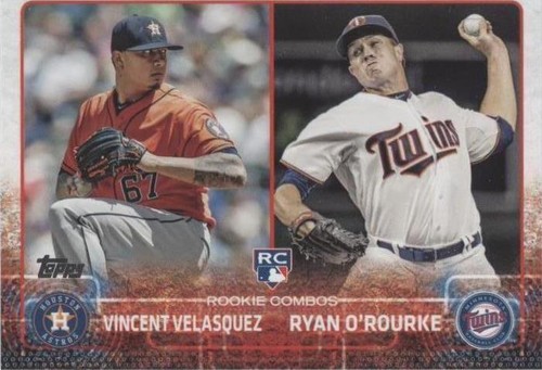 2015 Topps Update Series - Ryan O'rourke Vince Velasquez #US258