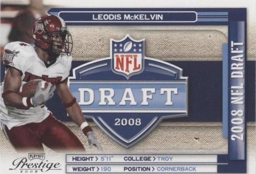 2008 Prestige Leodis McKelvin #NFL-9
