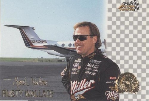 1996 Pinnacle Action Packed - Rusty Wallace #55