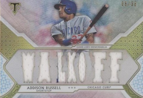 2018 Topps Triple Threads - Addison Russell #TTR-ARU2