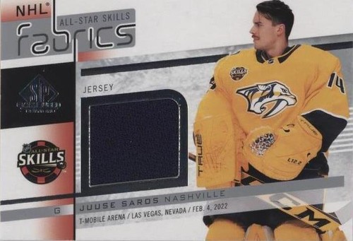 2022-23 Upper Deck SP Game Used - Juuse Saros #AS-32