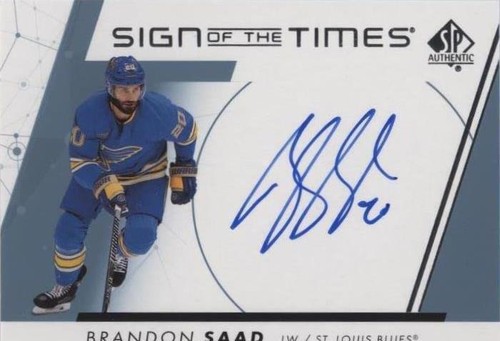 2022-23 SP Authentic - Brandon Saad #SOTT-BS