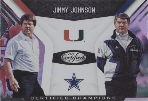 2018 Panini Certified Jimmy Johnson #11